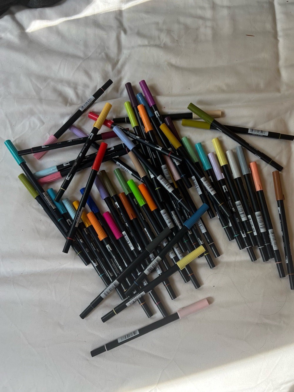 50 PC GRAB BAG!!! Tombow Dual Brush Pens
